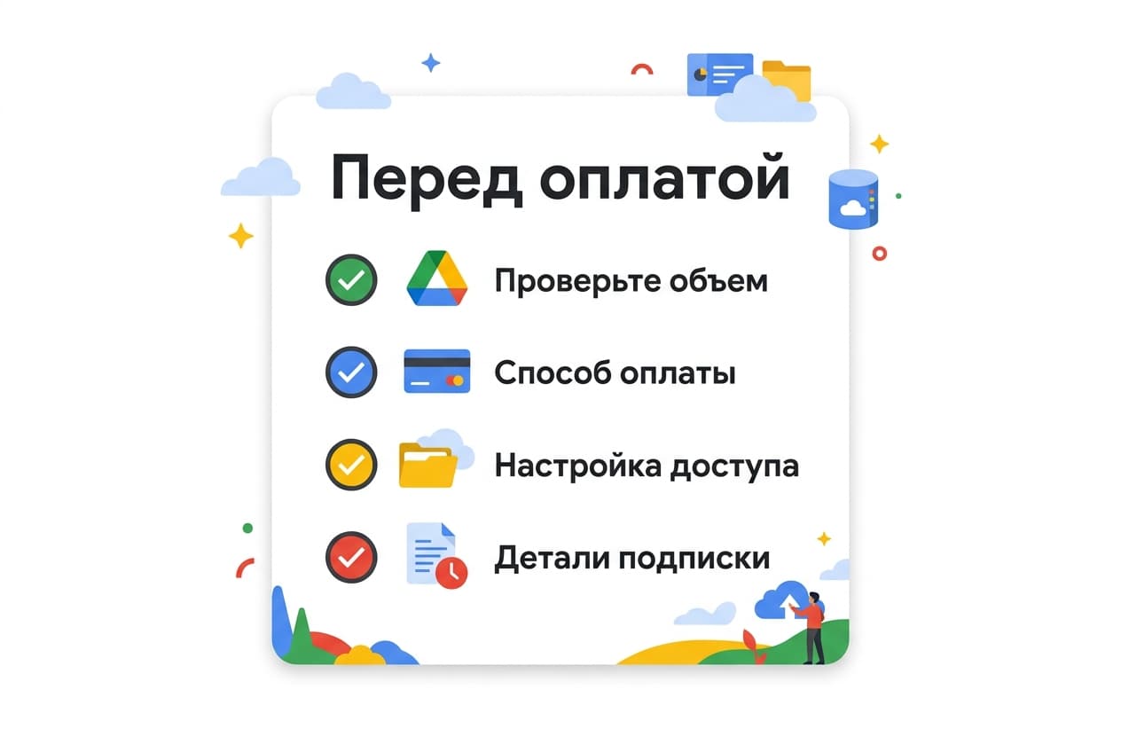 Как оплатить подписку Google One из России в 2026 году — фото 4
