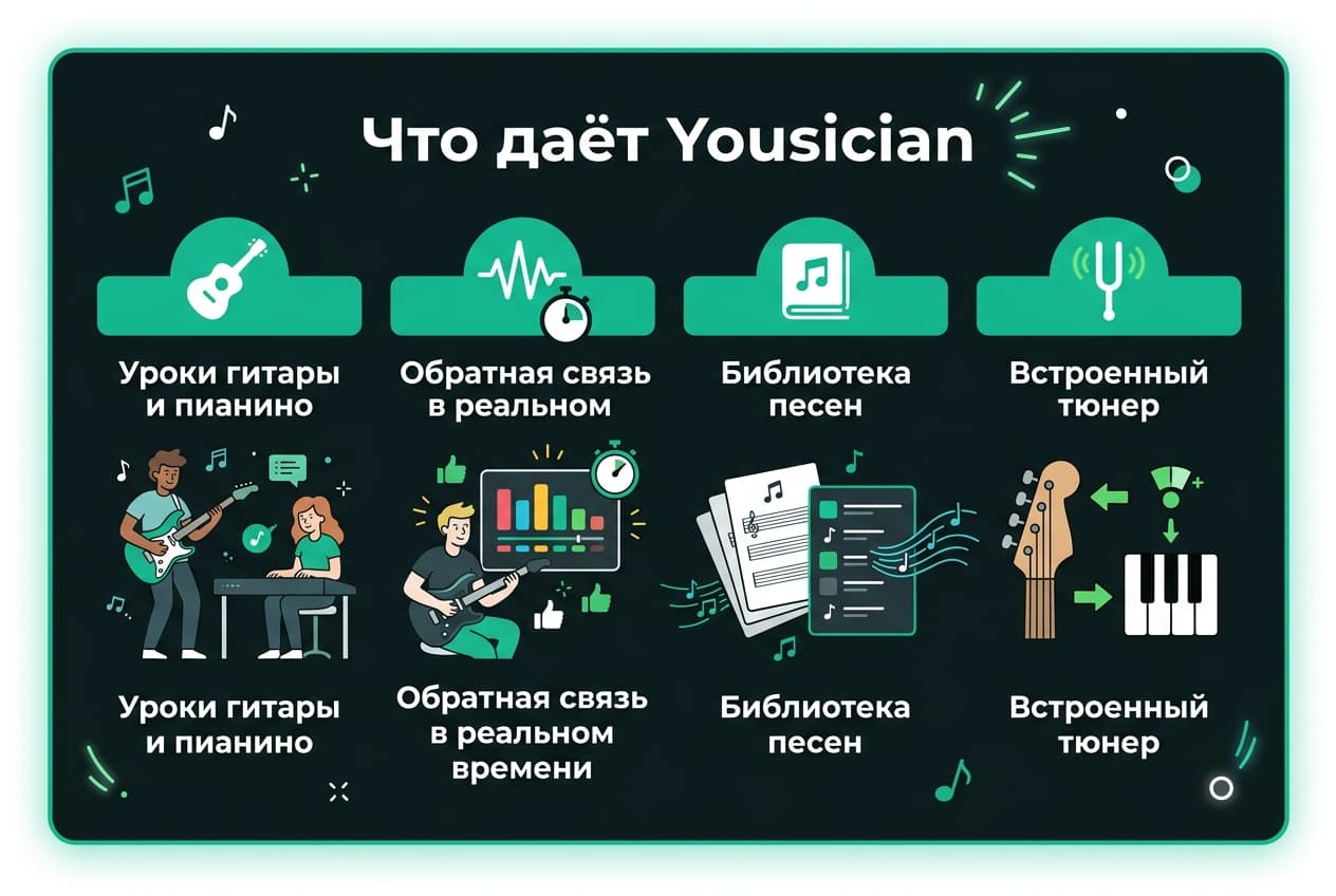 Как оплатить подписку Yousician из России в 2026 году: без зарубежной карты — фото 1