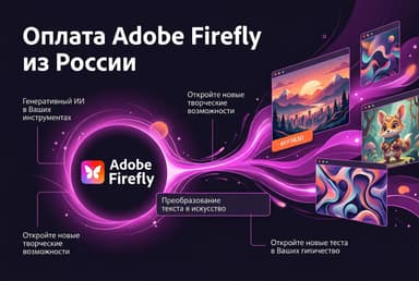Как оформить подписку Adobe Firefly из России в 2026 году: без зарубежной карты
