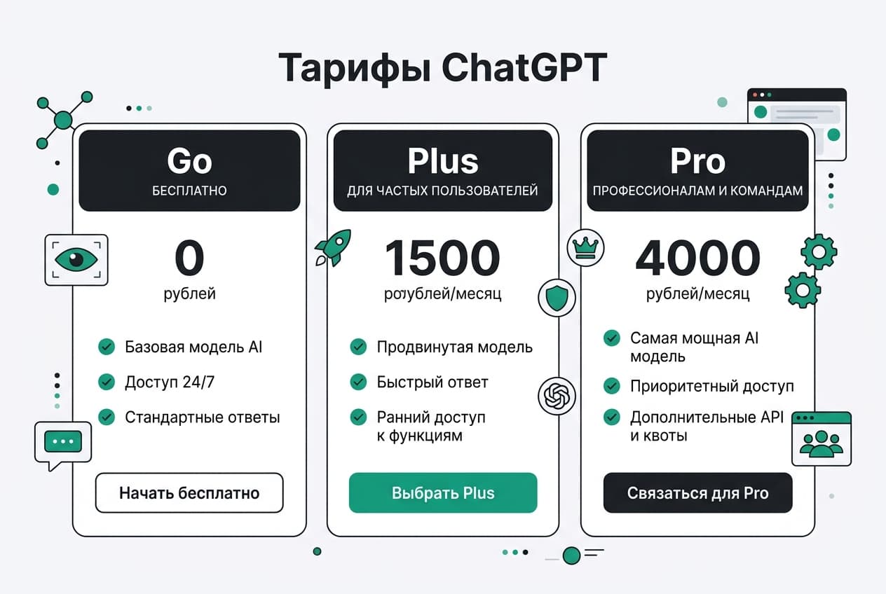 Как оплатить подписку ChatGPT (OpenAI) из России в 2026 году — фото 1