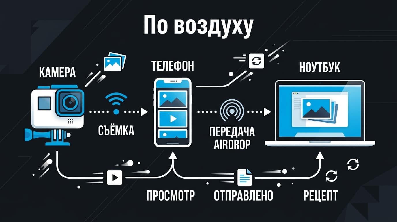 Как подключить GoPro к MacBook: три способа перенести и смонтировать — фото 4