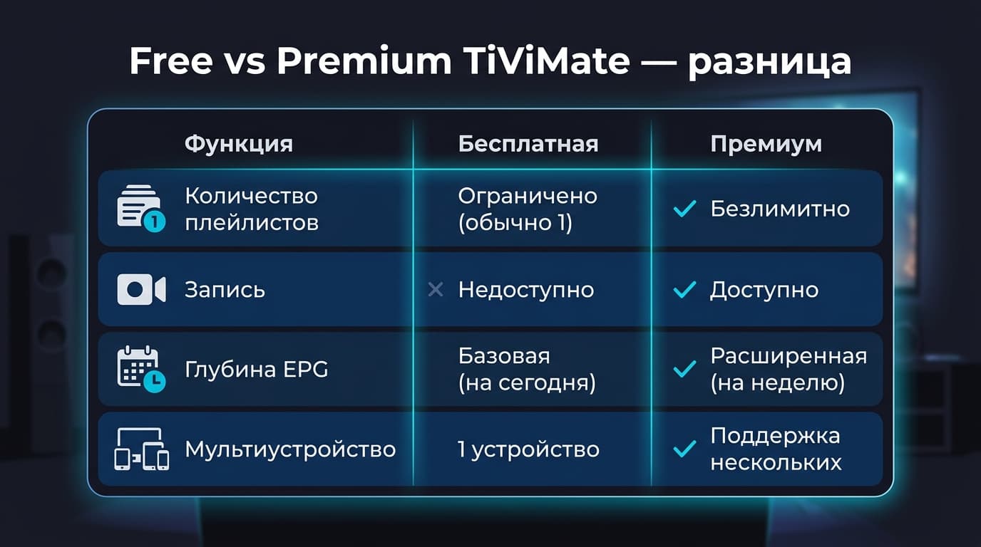 TiViMate Premium из России: как оплатить лучший IPTV-плеер для Android — фото 1