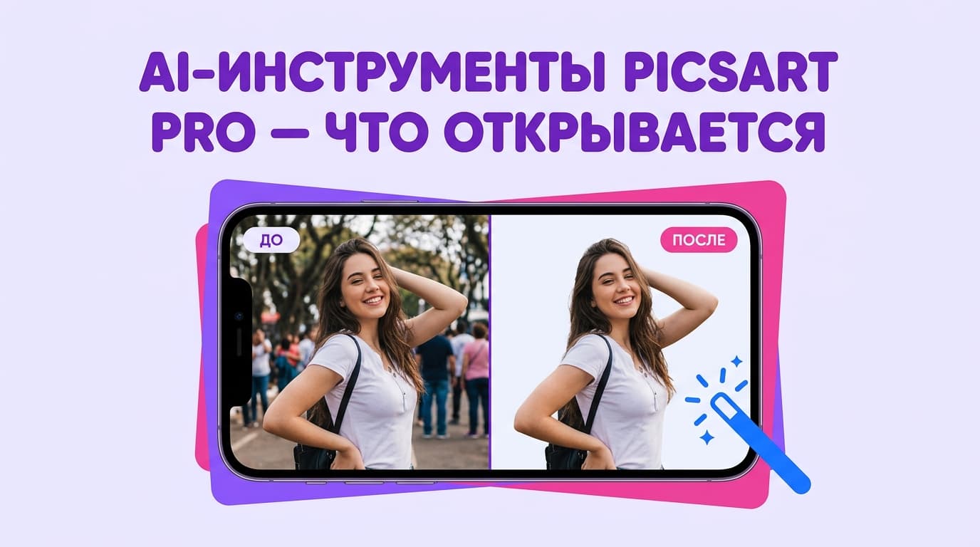 PicsArt в 2026 году: разбираемся в тарифах Gold, Plus и Pro и как оформить подписку из России — фото 3