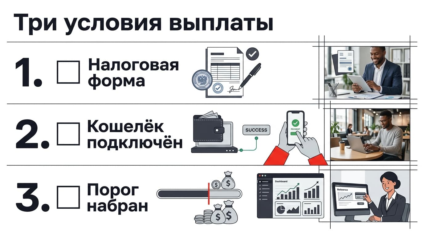 Как вывести деньги с Шаттерсток: кнопки «вывести» нет — есть три условия — фото 1