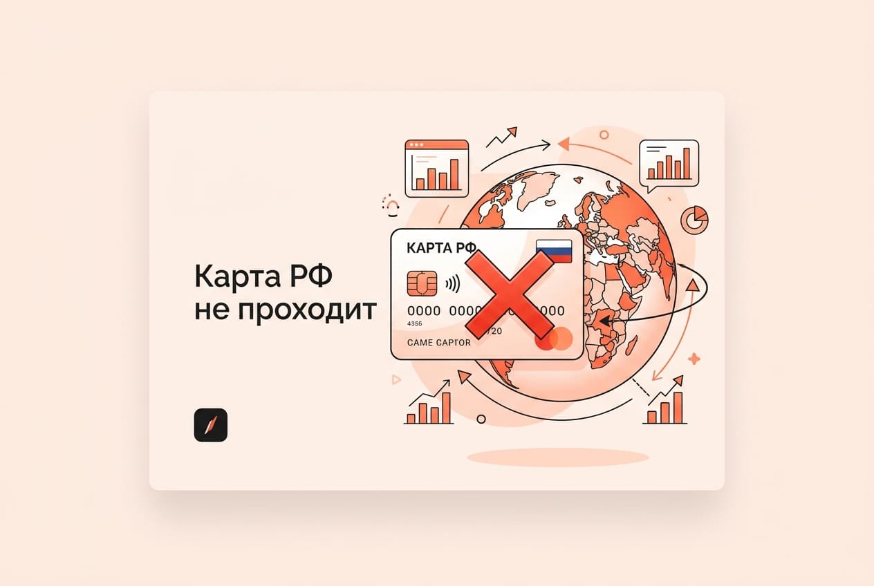 Как оформить подписку HubSpot из России в 2026 году: без зарубежной карты — фото 3