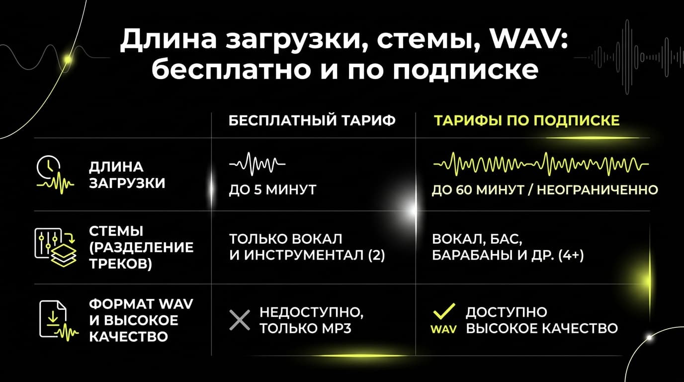 Suno upload audio: что это за функция и что она делает с твоим файлом — фото 2