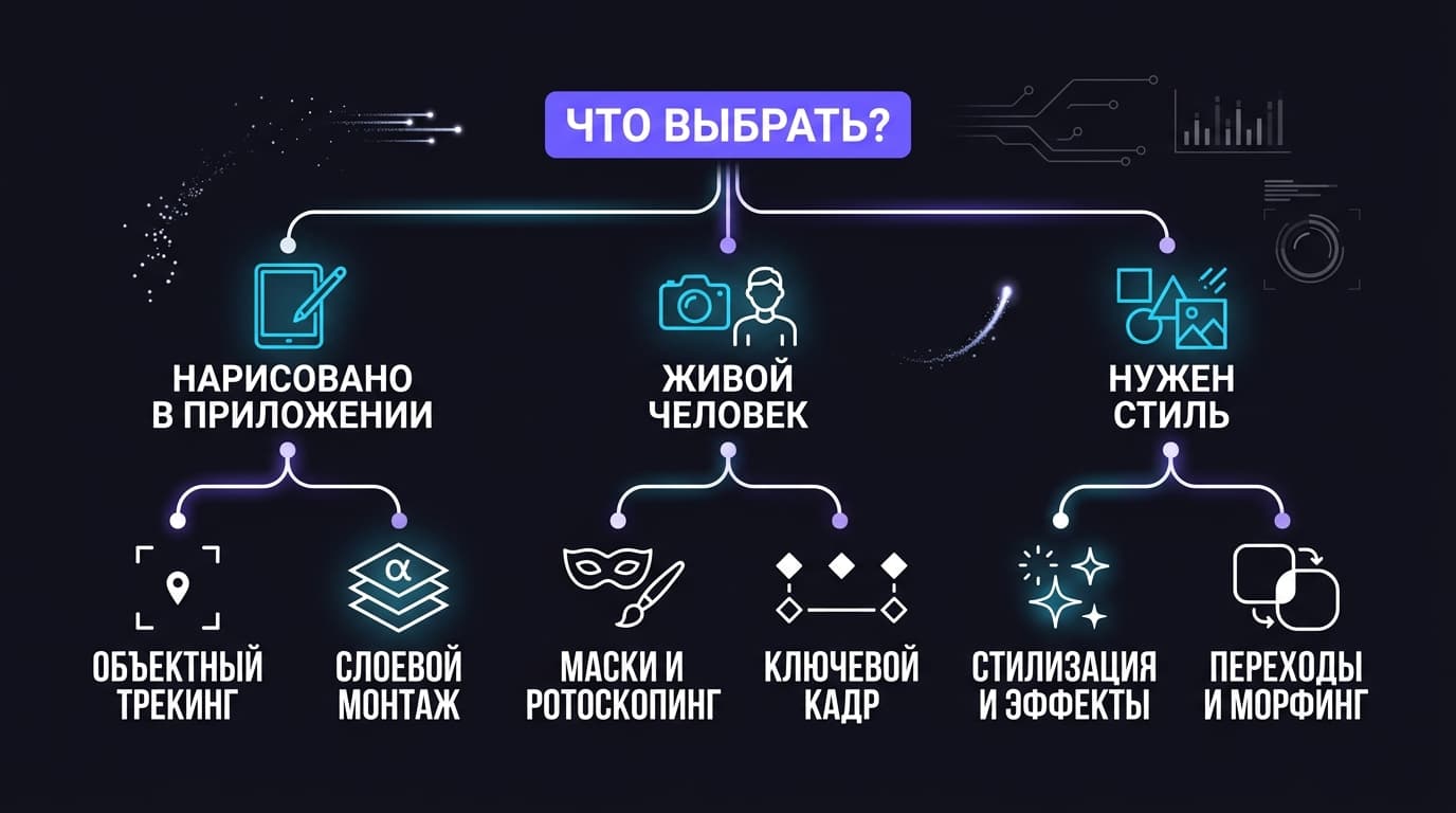 Как делать раздвоение в Alight Motion: шлейф из копий, двойник в кадре и глитч по каналам — фото 6