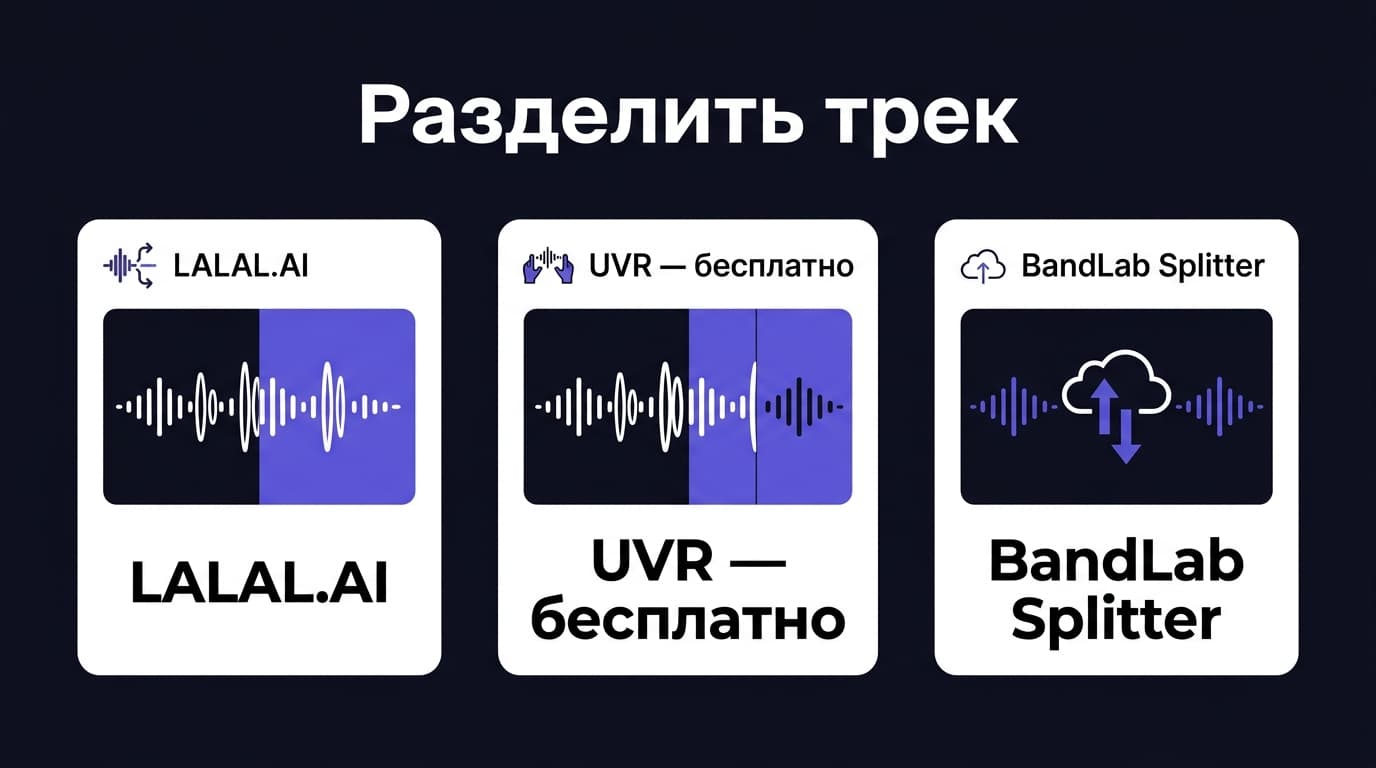 Аналоги Moises: чем разложить трек на дорожки и разобрать песню по нотам — фото 1
