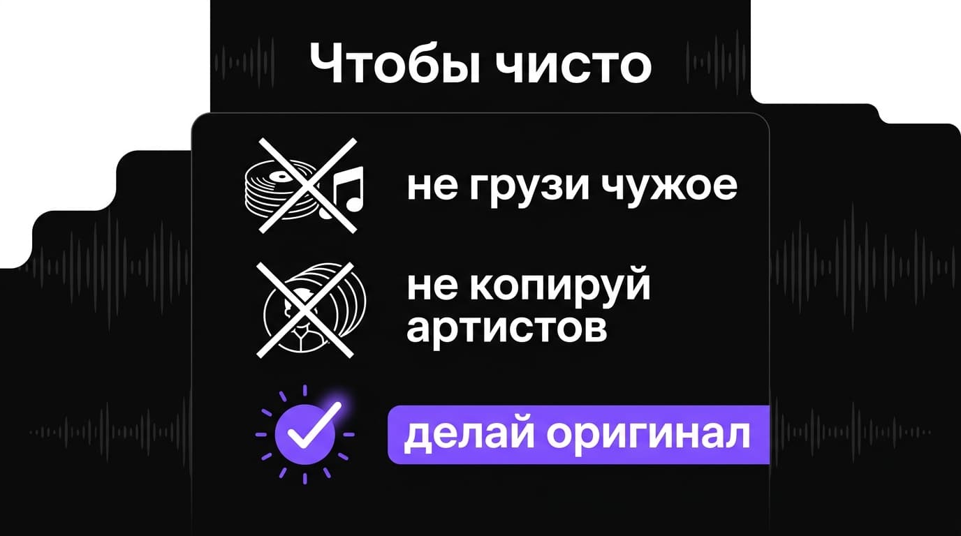 Авторские права и Suno: что можно, что нельзя и как не нарваться на клейм — фото 2