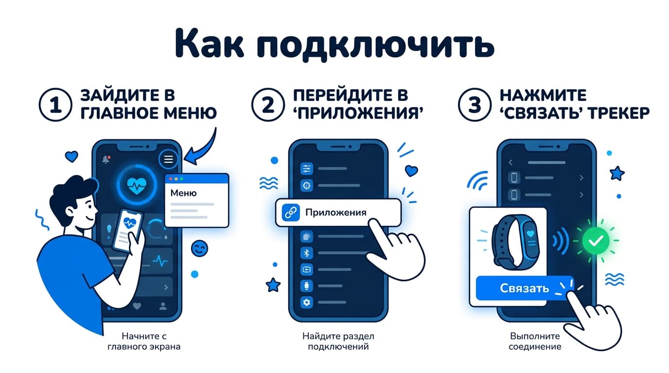 MyFitnessPal и трекер шагов вместе: полная инструкция по синхронизации без сбоев — фото 1