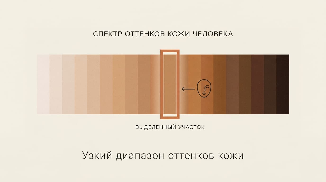 Что такое телесный цвет в VSCO: как работает инструмент коррекции тона кожи — фото 4
