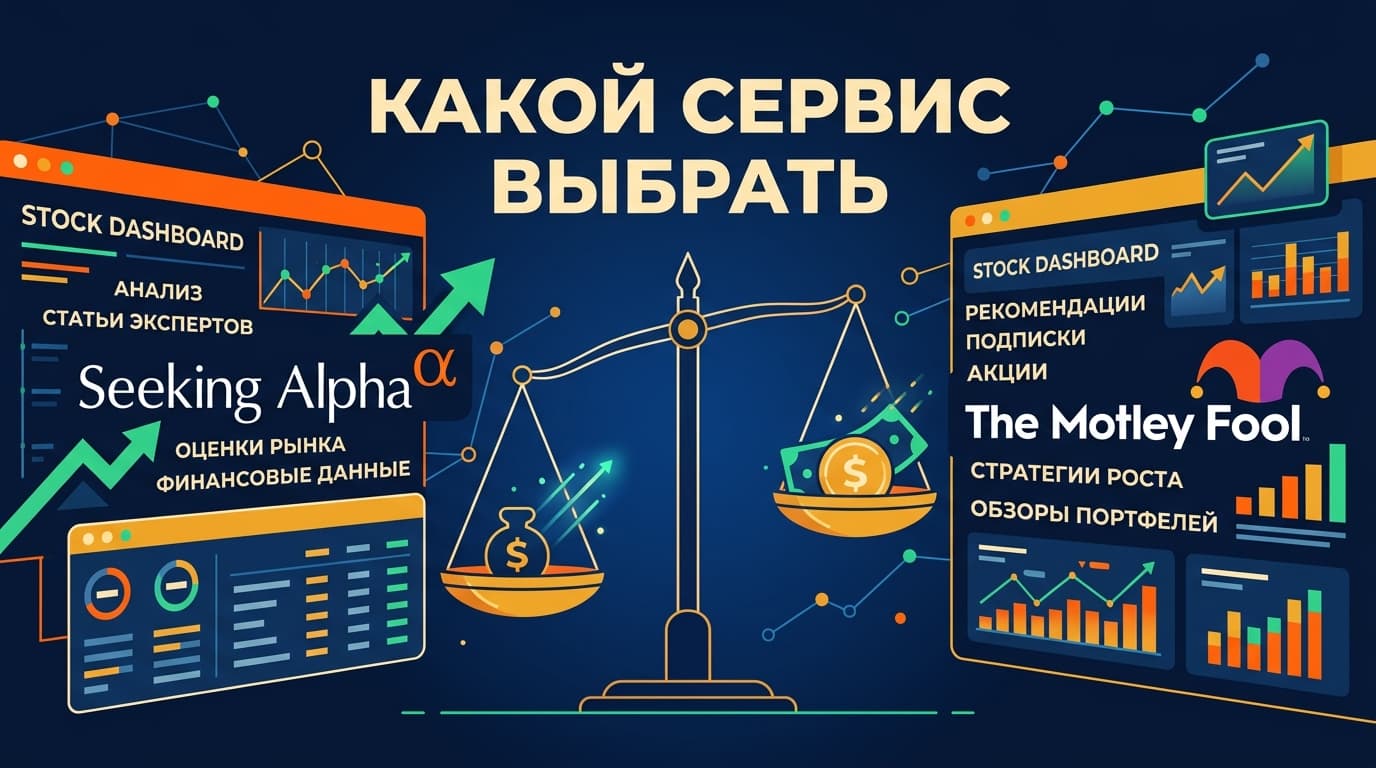 Seeking Alpha против The Motley Fool: что выбрать под свой стиль инвестирования