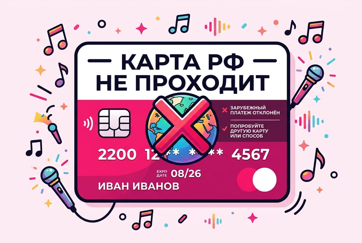 Как оплатить подписку Smule из России в 2026 году: без зарубежной карты — фото 3