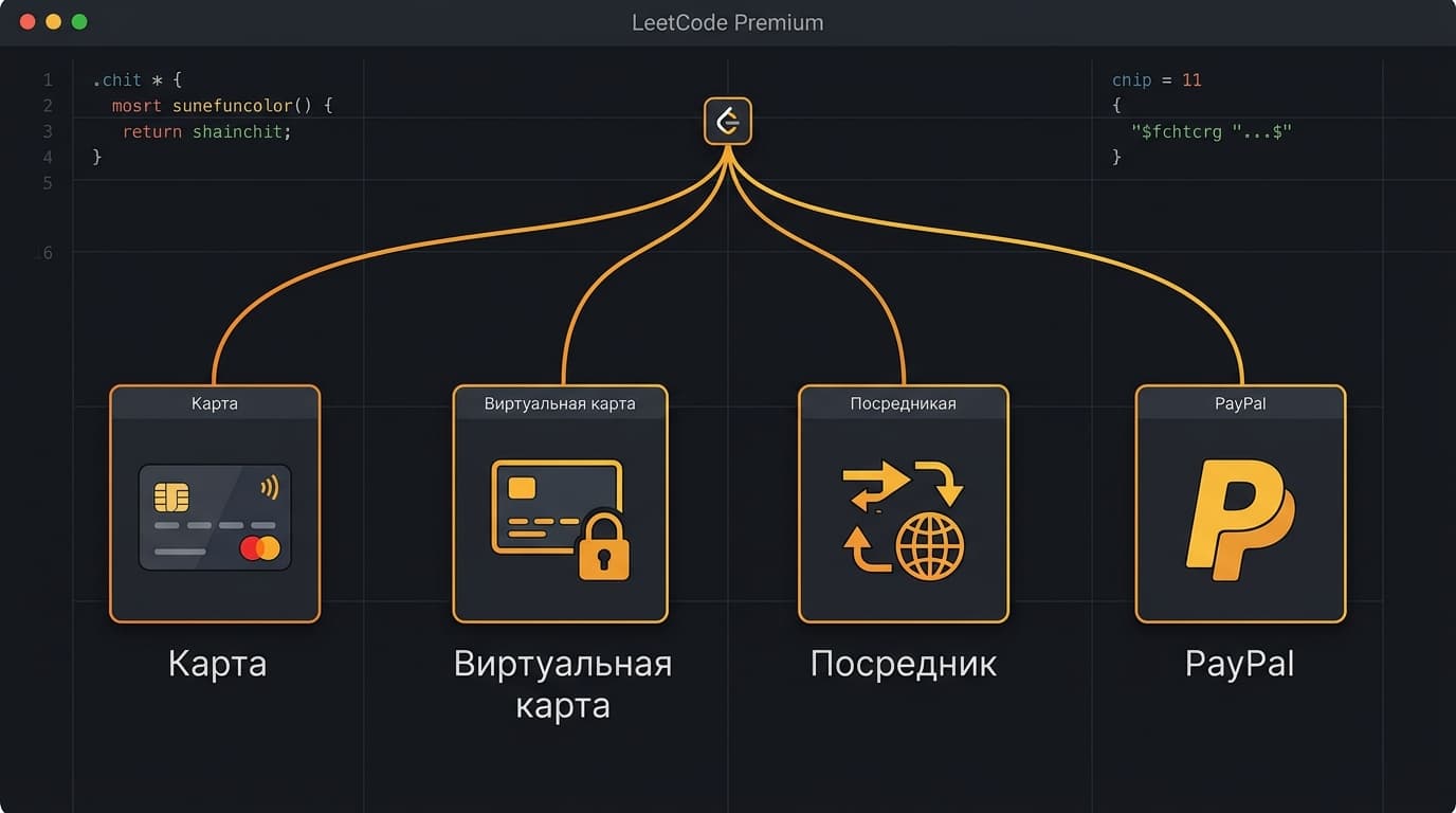 Как оформить подписку LeetCode Premium из России в 2026 году: цена и рабочая схема оплаты — фото 5
