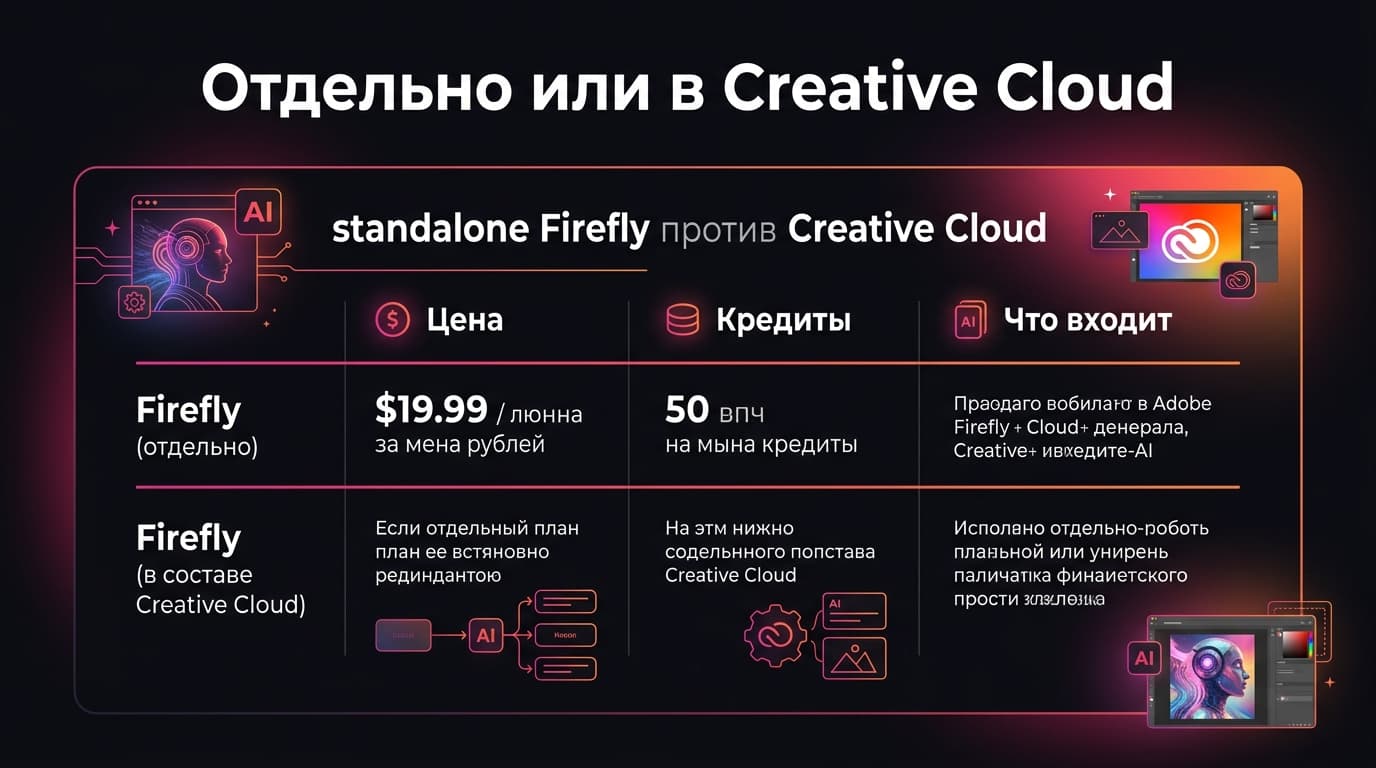 Как оформить подписку Adobe Firefly из России в 2026 году — фото 4