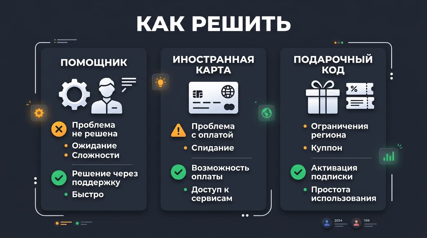 Почему не получается оформить подписку и как это исправить в 2026 году — фото 3