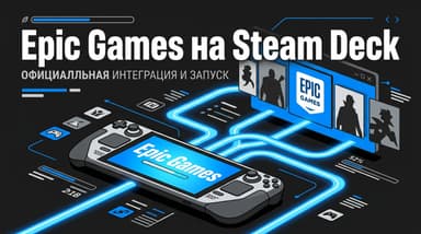 Как установить Epic Games на Steam Deck: два рабочих пути и что выбрать под свои игры