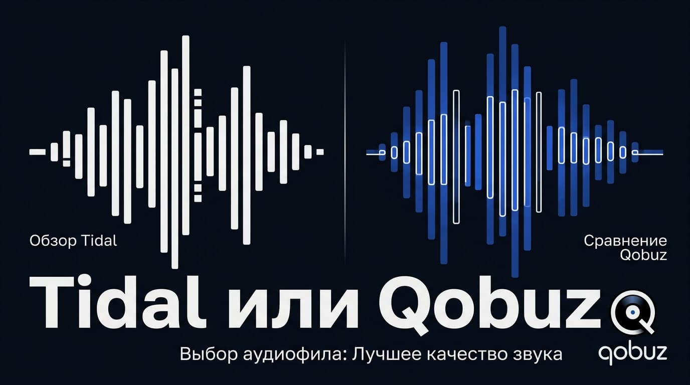 Tidal или Qobuz: что лучше по звуку, цене и каталогу в 2026