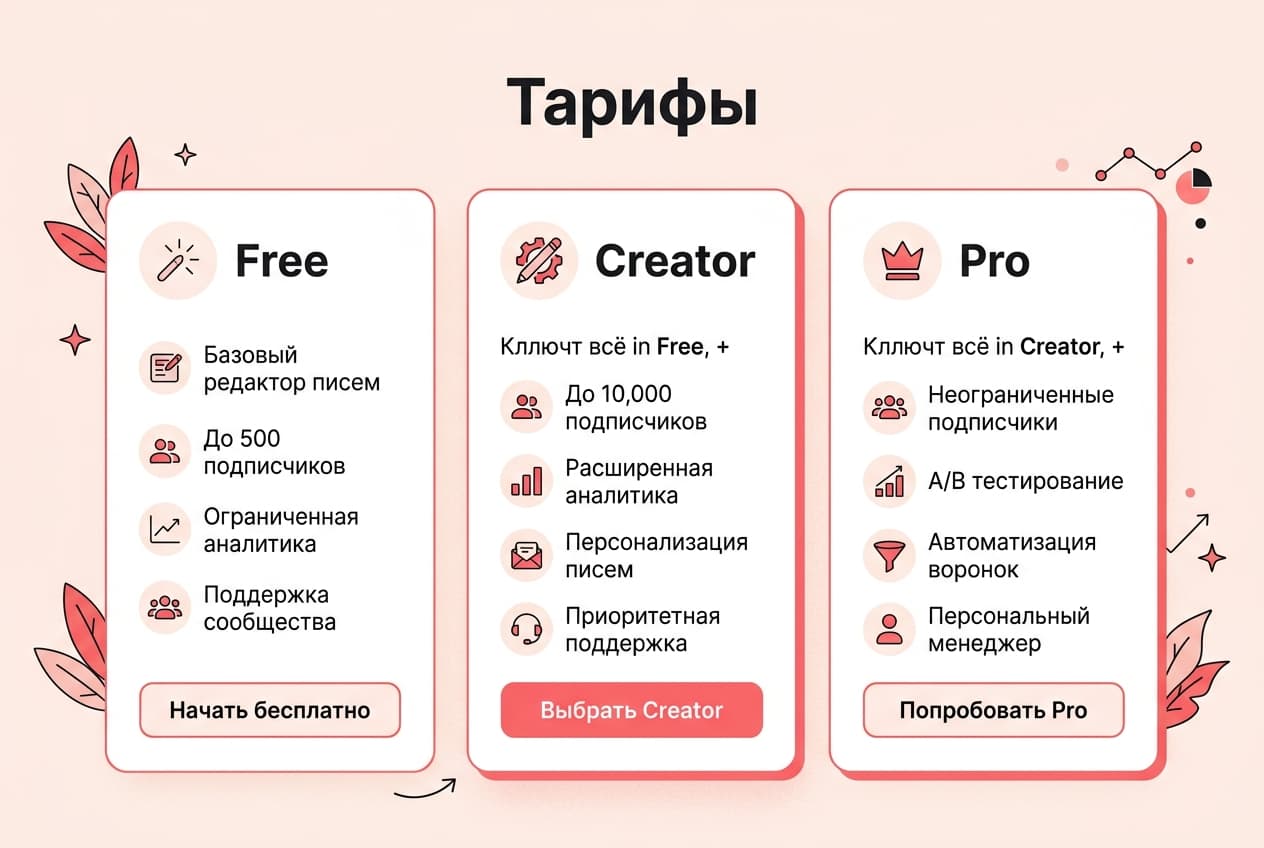 Как оформить подписку ConvertKit (Kit) из России в 2026 году: без зарубежной карты — фото 2