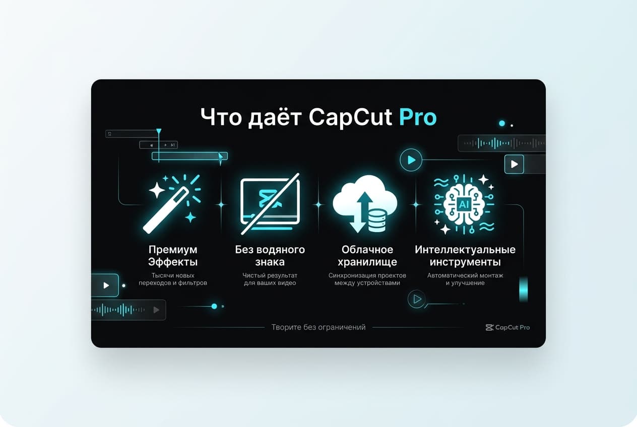 Как оплатить CapCut из России в 2026 году: подписку Pro без зарубежной карты — фото 1