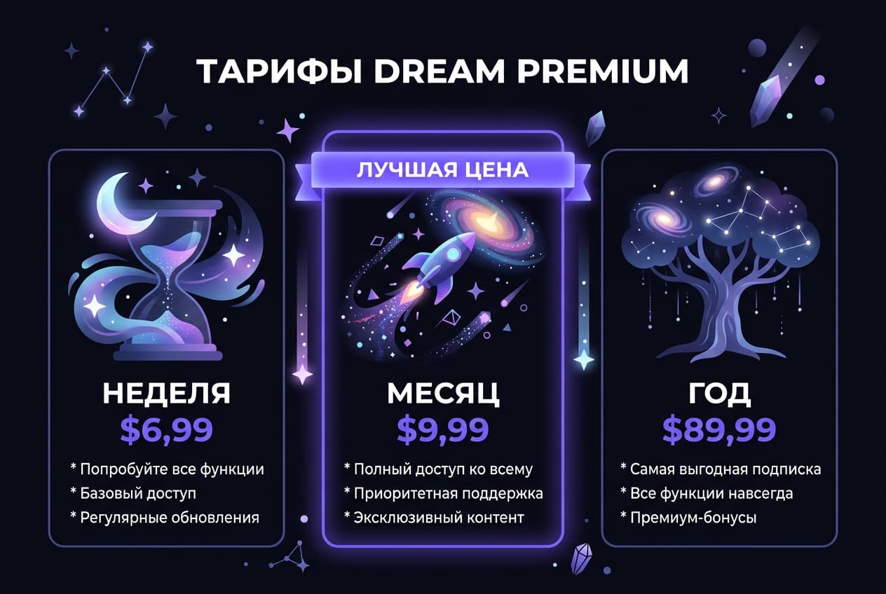 Как оплатить Dream AI из России в 2026 году: цены, ловушки и рабочие маршруты — фото 1