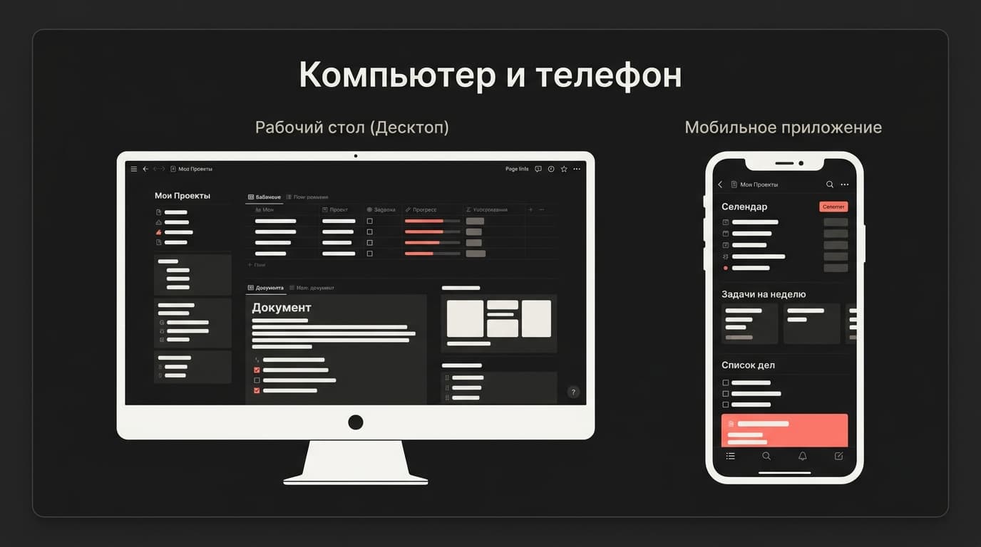 Как в Notion поменять тему на тёмную: рабочий способ на компьютере и телефоне — фото 2