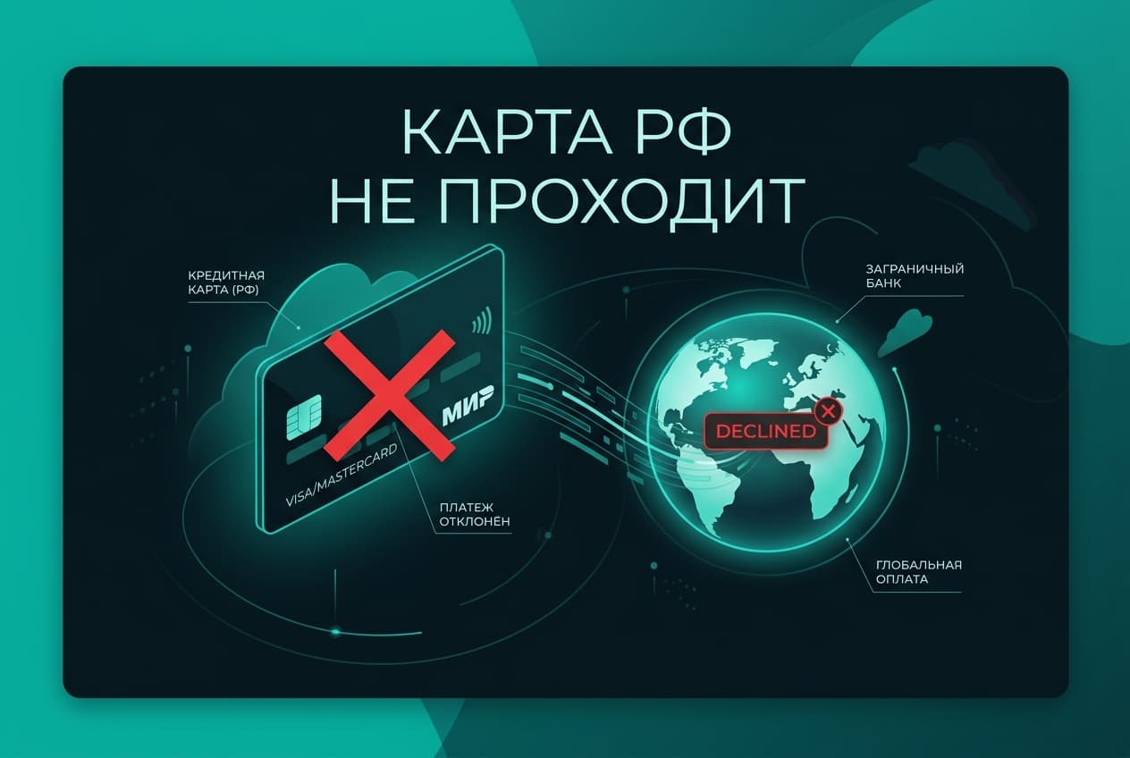 Как оплатить Netlify из России в 2026 году: без зарубежной карты — фото 3