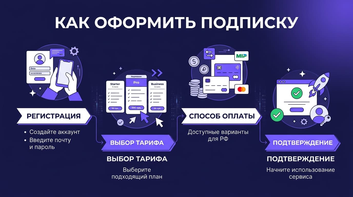 Как оформить подписку Writesonic из России в 2026 году: тарифы и оплата — фото 6