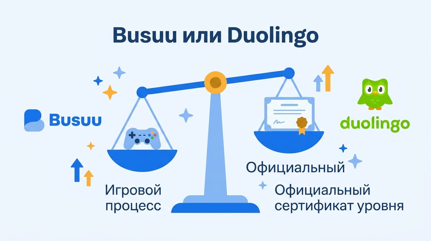 Busuu или Duolingo: что лучше для реального разговора, а не для стрика