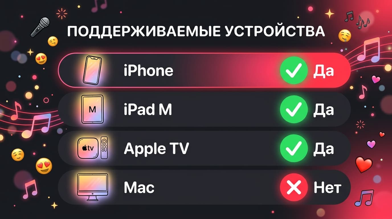 Apple Music для караоке: как включить Apple Music Sing и что для этого нужно — фото 3