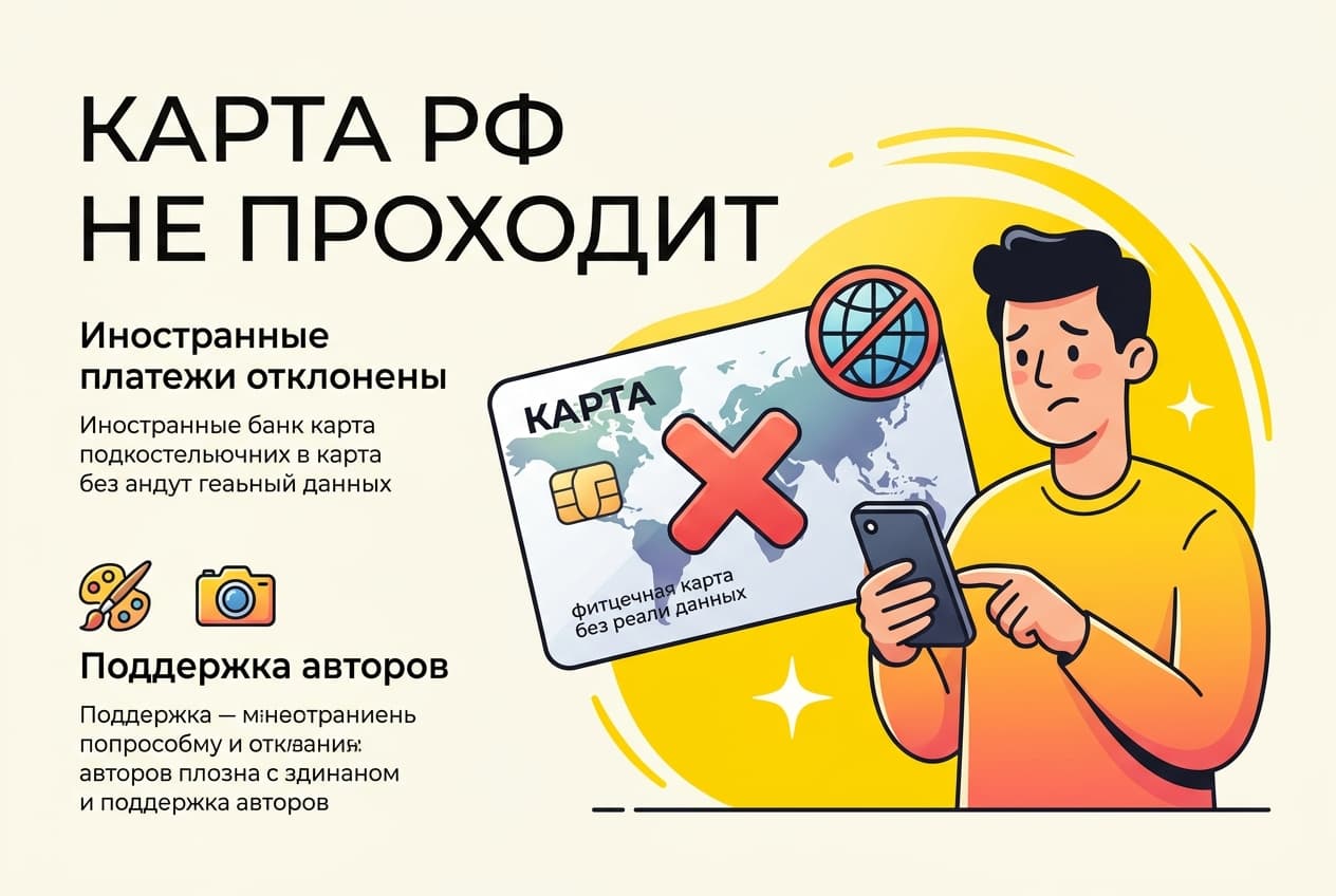 Как оплатить Buy Me a Coffee из России в 2026 году: без зарубежной карты — фото 3