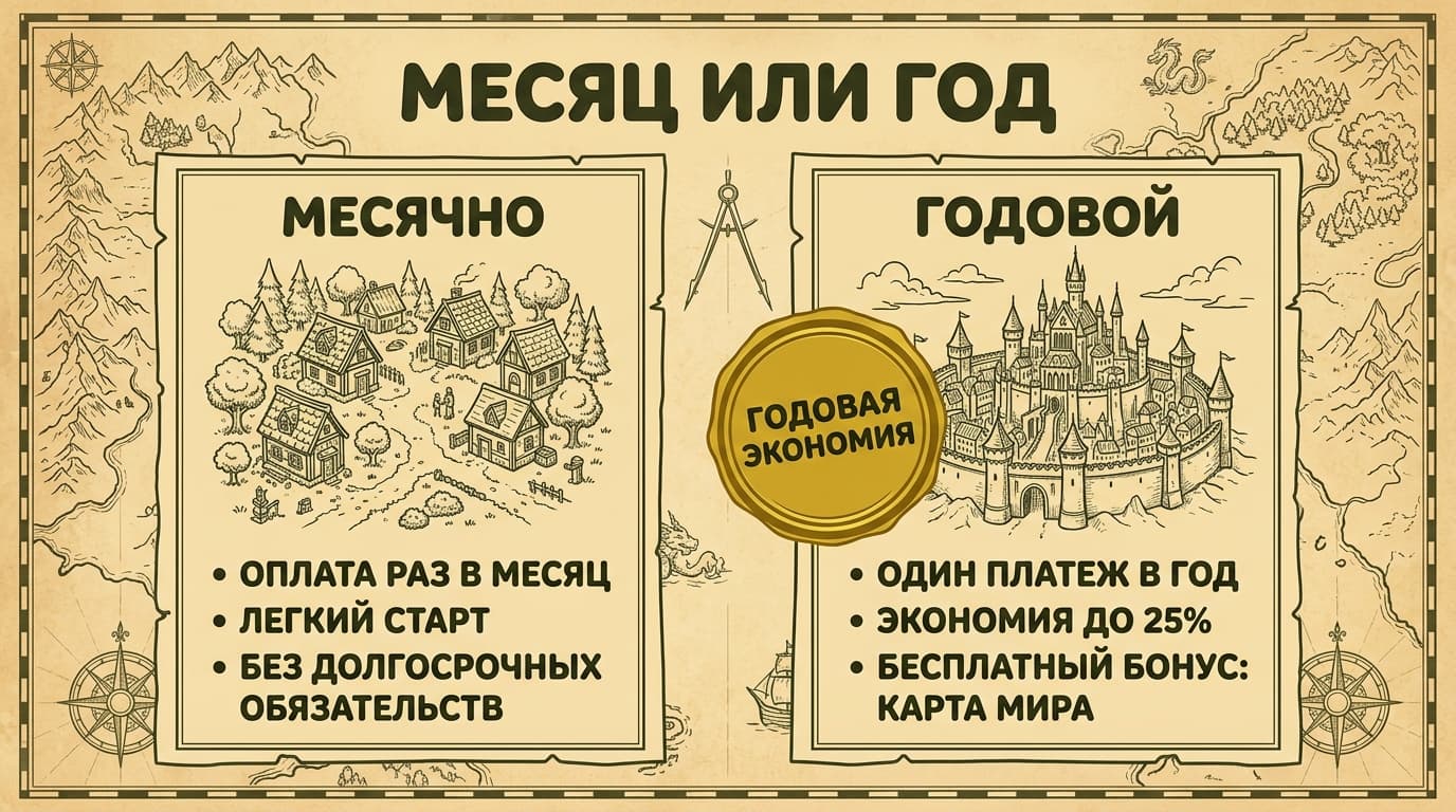 Как оформить подписку Inkarnate из России в 2026 году — фото 2