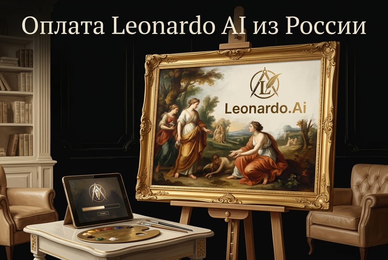 Как оплатить Leonardo AI из России в 2026 году: генерация картинок без зарубежной карты