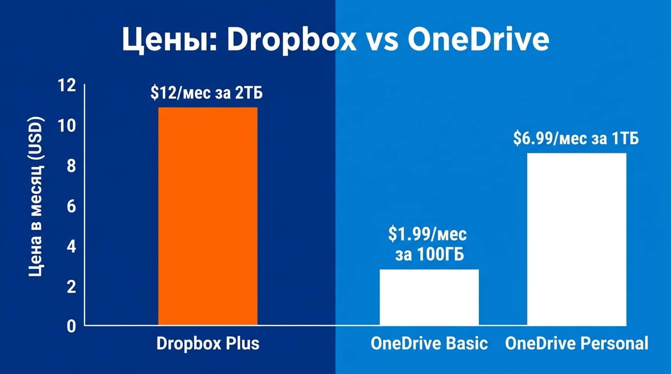 OneDrive или Dropbox: что выбрать для облачного хранилища в 2026 — фото 2