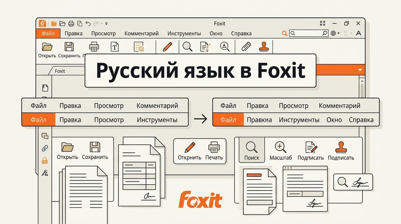 Как русифицировать Foxit Reader: почему задача проще, чем её описывают
