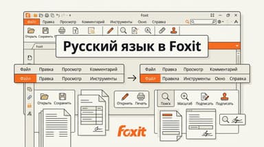 Как русифицировать Foxit Reader: почему задача проще, чем её описывают