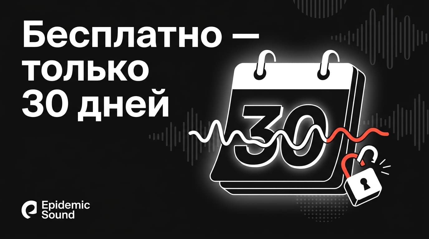 Epidemic Sound: как пользоваться бесплатно и не остаться с клеймами на канале