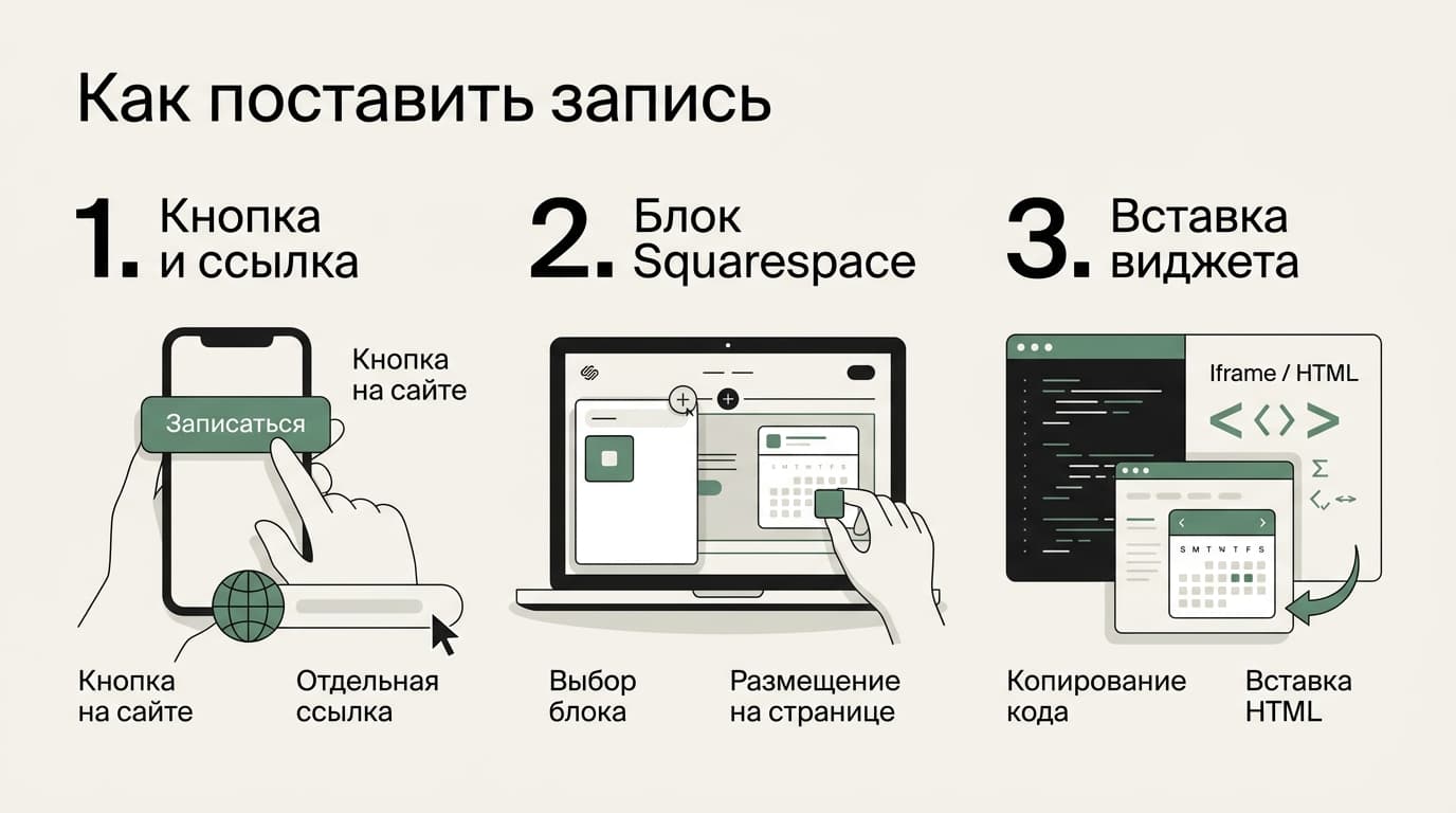 Что такое Acuity (онлайн-запись) в Squarespace и как она устроена — фото 5
