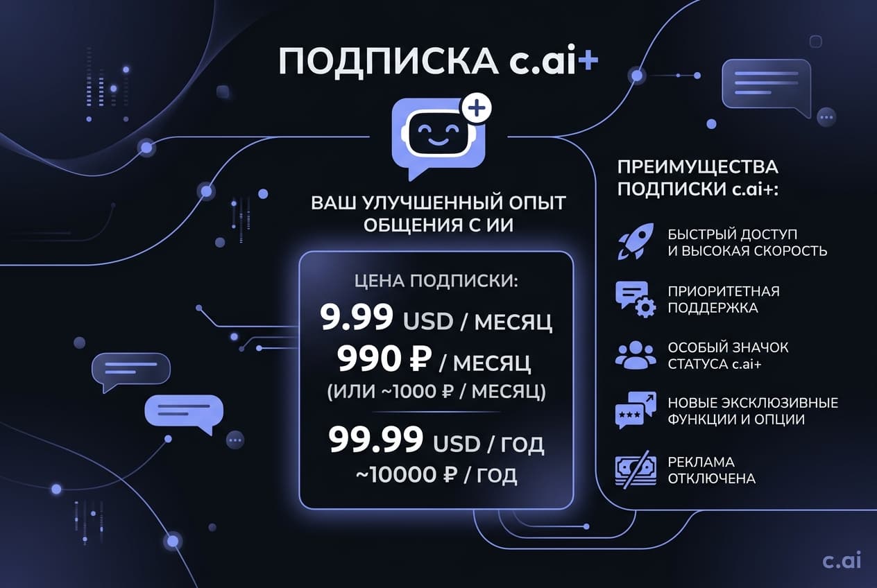Как оформить подписку c.ai в России в 2026 году: без зарубежной карты — фото 2