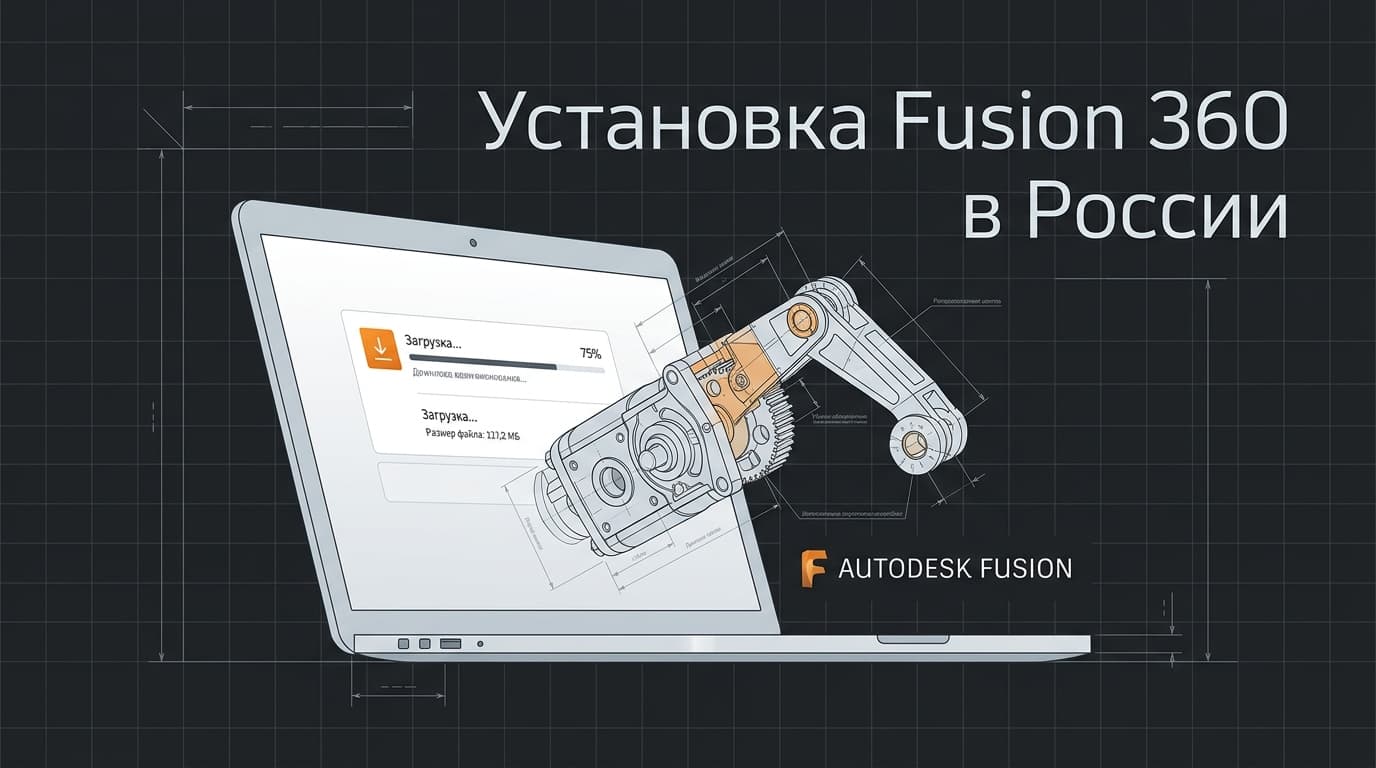 Как установить Fusion 360 в России в 2025-м и что изменилось к 2026 году