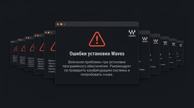 Ошибка при установке плагина Waves: разбор всех сообщений Waves Central