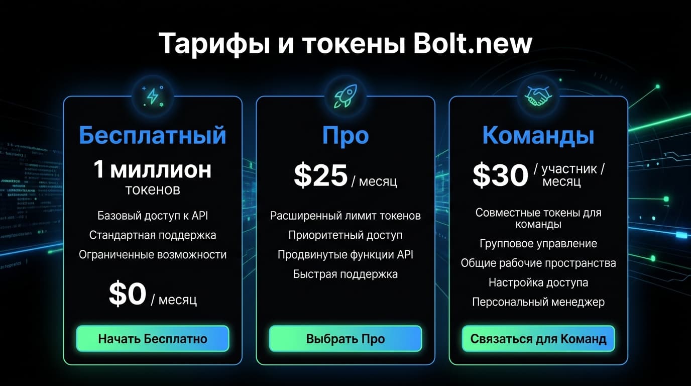 Bolt.new и оплата из России в 2026 году: разбираемся с токенами и рабочим способом провести платёж — фото 1