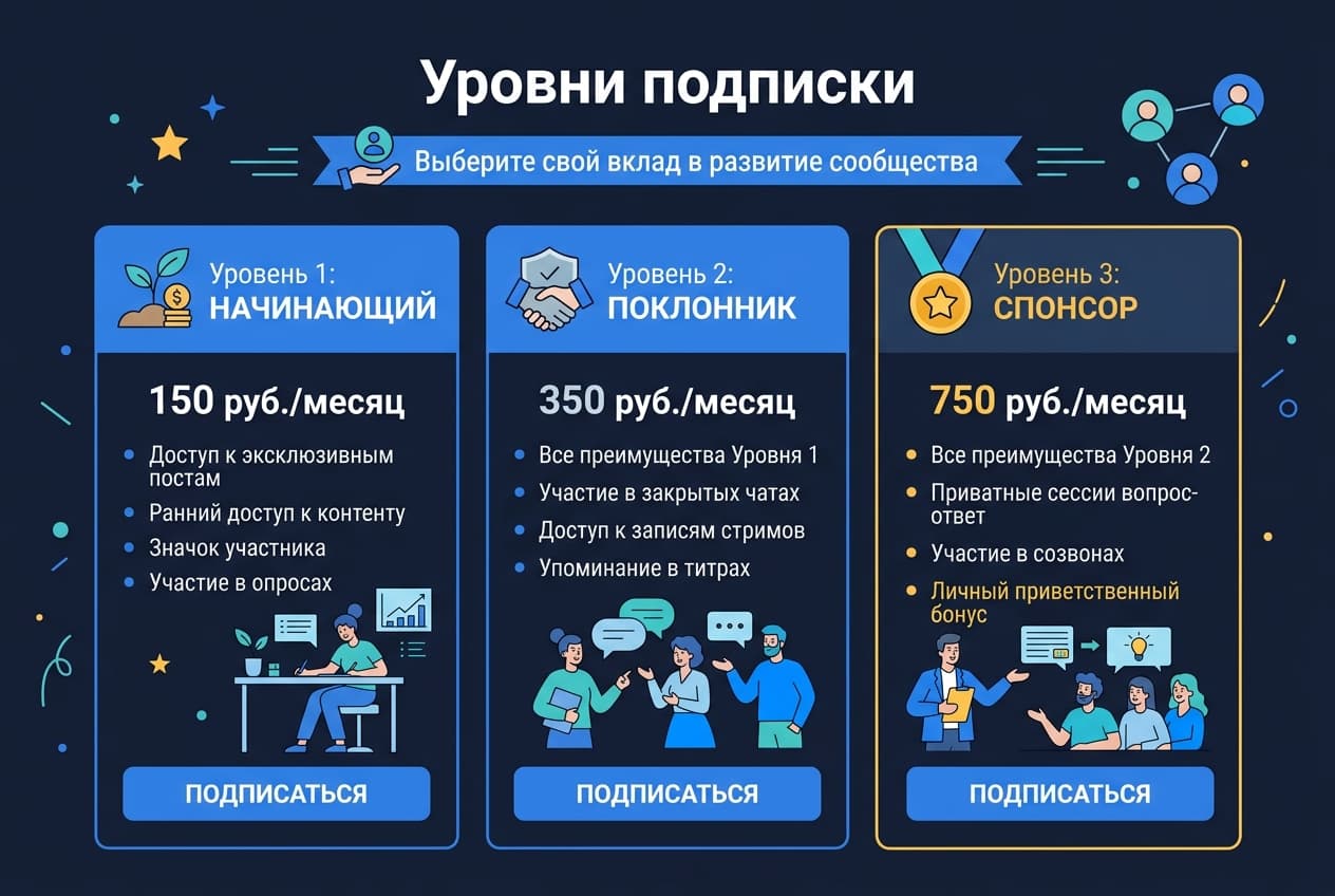 Как оплатить SubscribeStar из России в 2026 году: поддержать автора без зарубежной карты — фото 2