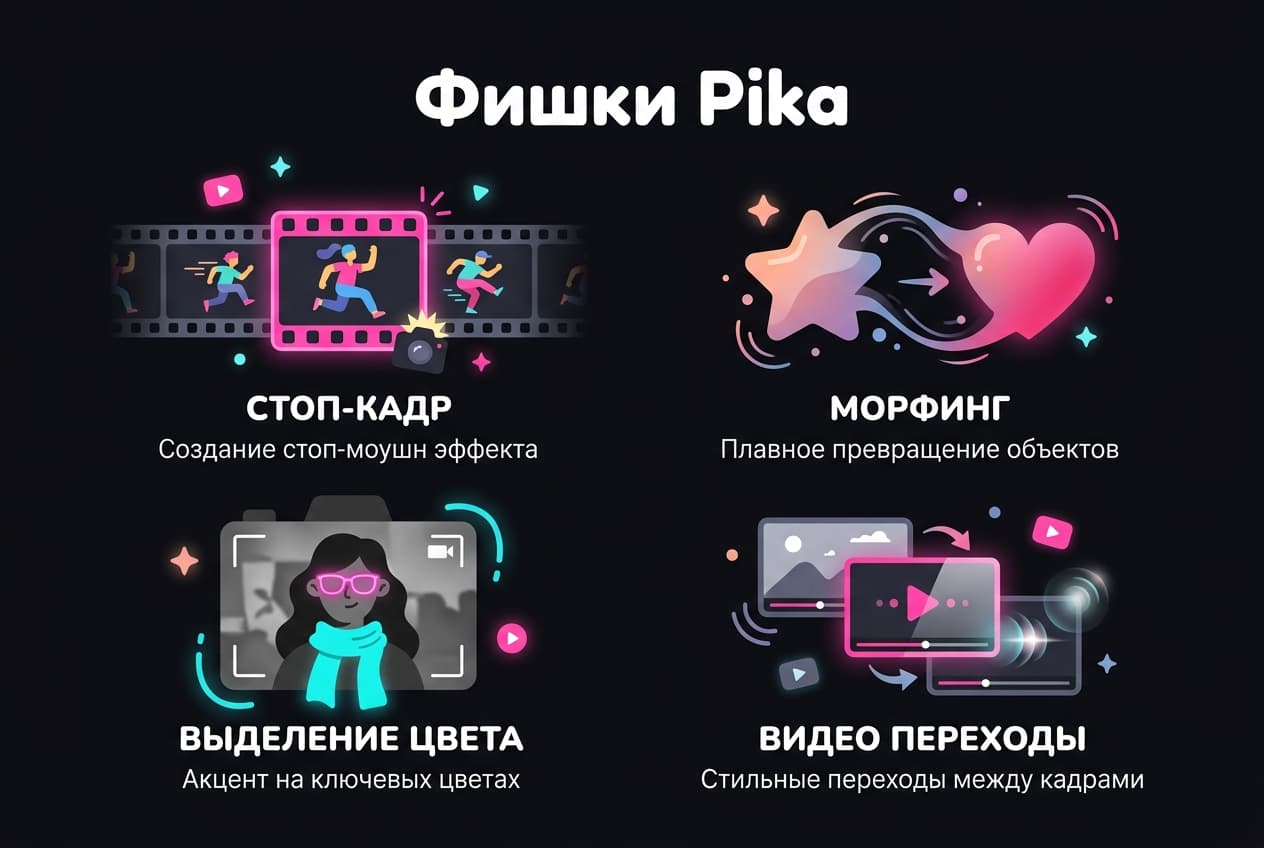 Как оплатить Pika из России в 2026 году: ИИ-видео с эффектами без зарубежной карты — фото 1
