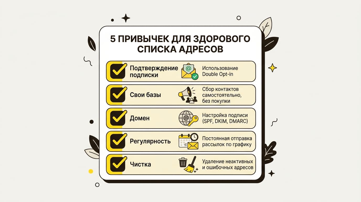 Что такое cleaned contacts в Mailchimp, откуда они берутся и можно ли вернуть адрес — фото 6