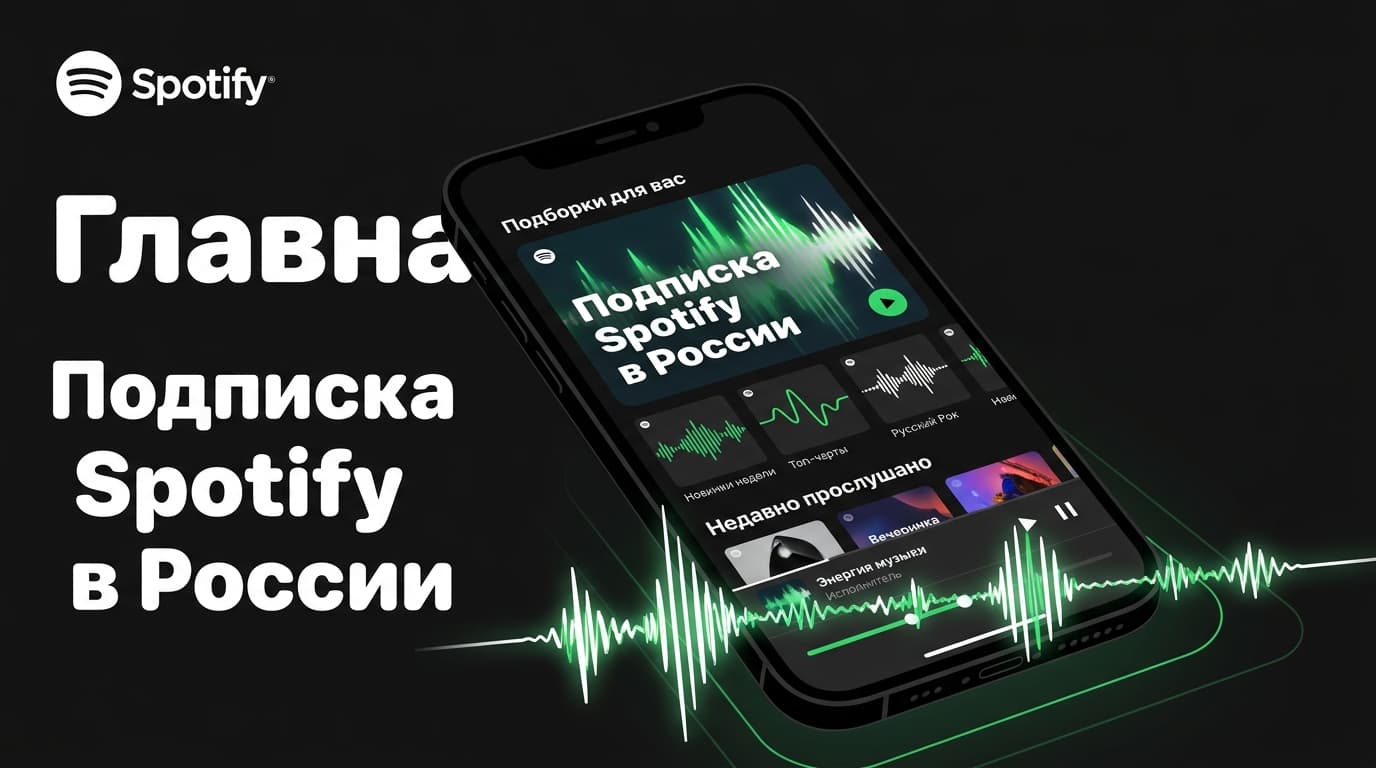 Как оформить подписку на Спотифай в России в 2026 году