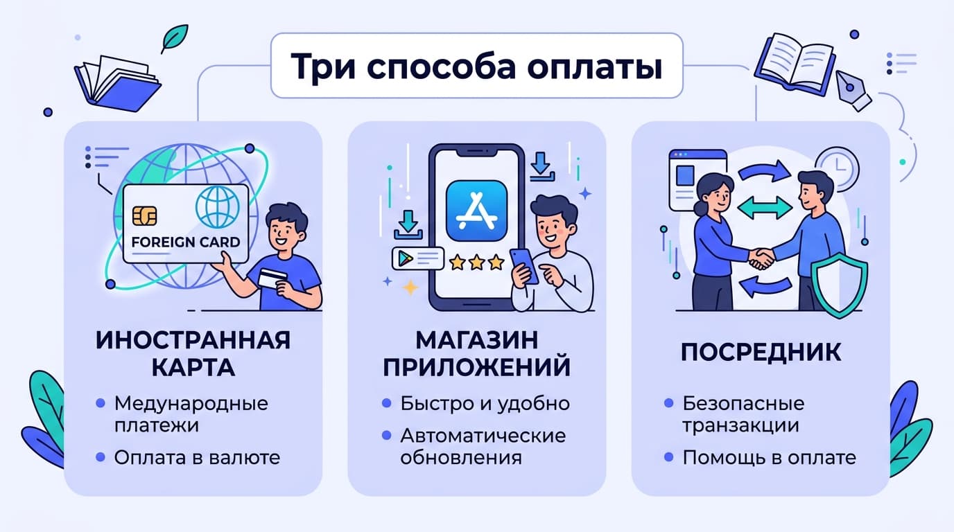 Как оплатить Quizlet в России в 2026 году: рабочие способы — фото 2