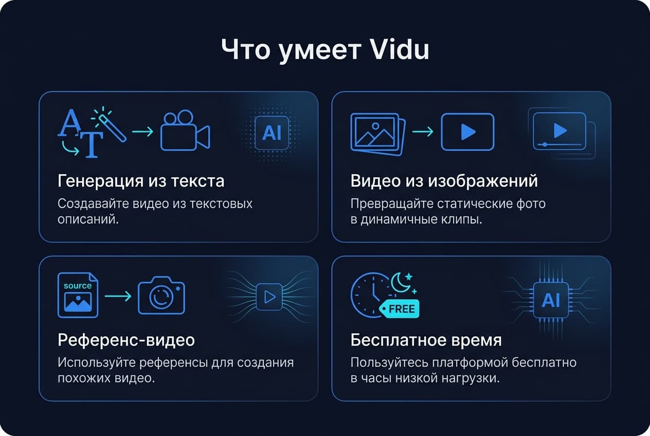 Как оплатить Vidu AI из России в 2026 году: видеогенератор без зарубежной карты — фото 1