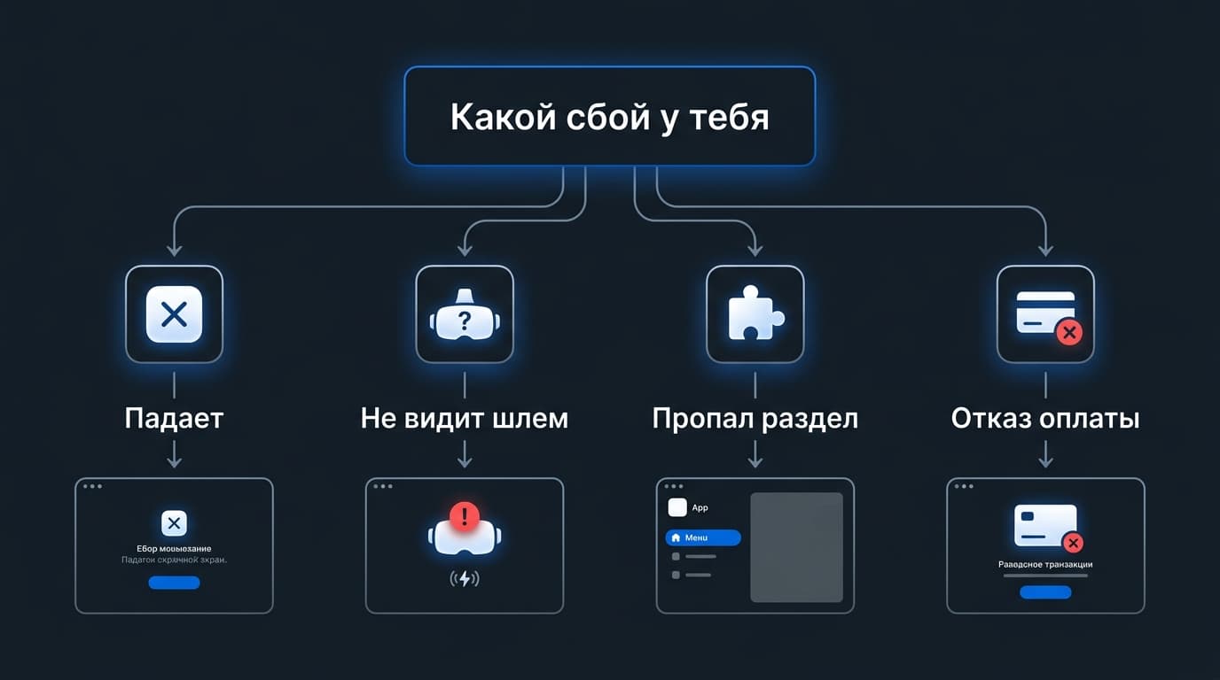 Meta Horizon не работает: четыре разных сбоя и что чинить в каждом — фото 1