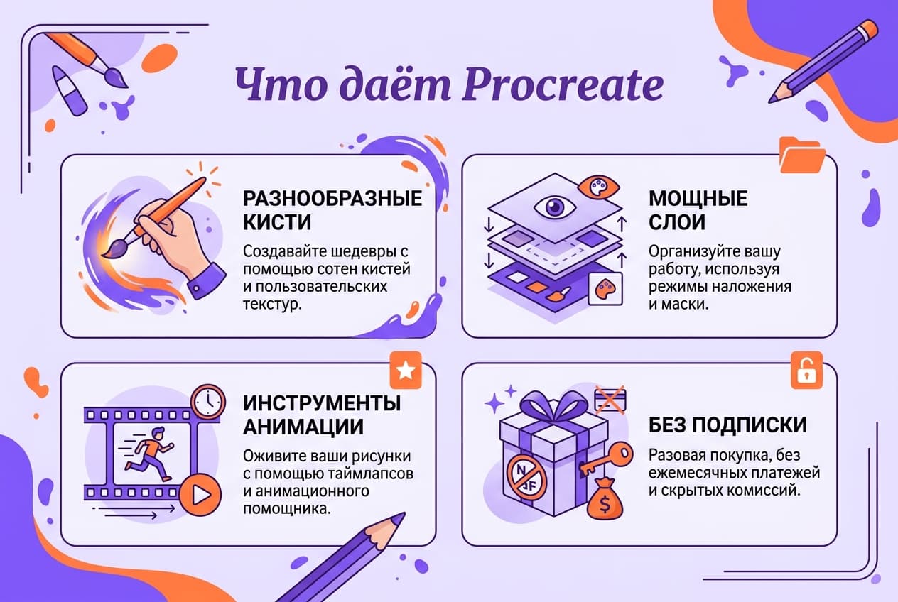 Как купить Procreate из России в 2026 году: без зарубежной карты — фото 1